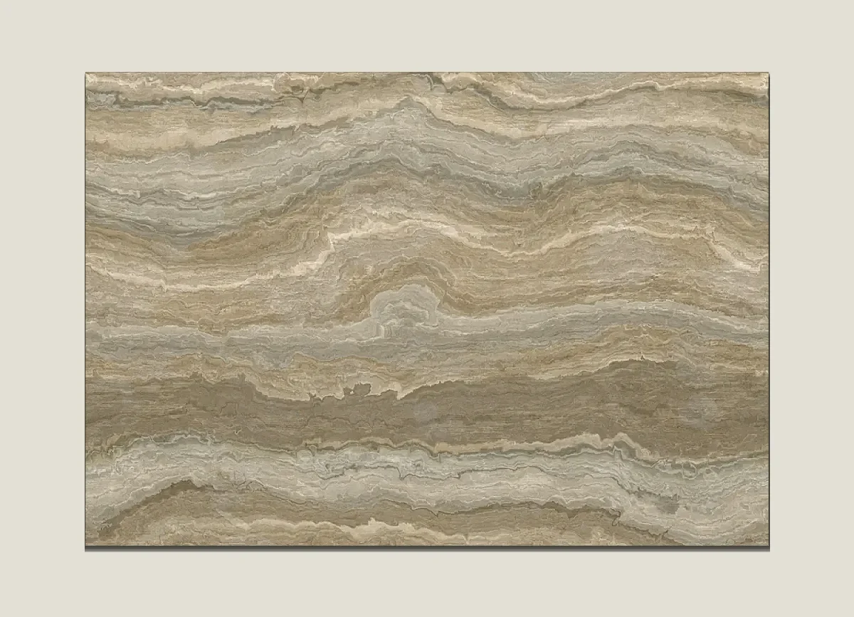 Travertine material sample